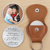 Custom Photo Caps Off To Your Journey - Family Personalized Custom Pocket Hug - Graduation Gift For Family Members, Siblings, Brothers, Sisters
