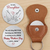 Custom Pocket Hug - Personalized Mother's Day Birthday Gifts For Mom, Daughter - Sending You A Hug