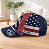 Custom Hat, All Over Print Classic Cap - Personalized Birthday Gifts For Dad, Grandpa - Dad Strength Guides Us