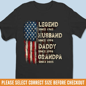 Custom Unisex T-shirt, Premium T-shirt, Hoodie - Personalized Birthday Gifts For Dad, Grandpa, Husband - Not Older Just Better
