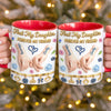 Custom 3D Inflated Effect Printed Accent Mug - Personalized Mother's Day Birthday Gifts For Mom, Daughter - Daughter Today, Best Friend Always