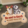 Custom Shaped Doormat - Personalized Birthday Gifts For Dog Lovers, Dog Dad And Mom - Bark Squad Ready