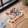Custom Shaped Doormat - Personalized Birthday Gifts For Dog Lovers, Dog Dad And Mom - Bark Squad Ready