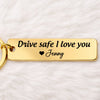 Custom Stainless Steel Keychain - Personalized Anniversary Wedding Gifts For Husband And Wife, Him And Her - Together We Choose Us