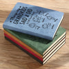 Custom Leather Writing Journal - Personalized Birthday Gifts For Grandma, Grandpa - Grandkids Are Pure Joy