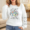Custom Unisex Sweatshirt, Hoodie With Design On Sleeve -Personalized Birthday Gifts For Dog Cat Lovers, Dog Dad And Mom, Cat Owners - Fur Baby Club