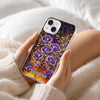Custom Clear Phone Case - Personalized Mother's Day Birthday Gifts For Mom, Grandma - Happiness Is Being With You
