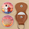 Custom Pocket Hug - Personalized Birthday Gifts For Mom, Son - I Believe In You