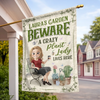 Custom Flag - Personalized Birthday Garden Gifts For Gardeners - Bloom Where You Grow