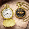 Custom Pocket Watch - Personalized Birthday Gifts For Brother - Once A Brother Always A Brother