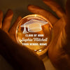 Custom Crystal Globe Lamp - Personalized Graduation Gifts For Him, Her - Shine Into Your Future