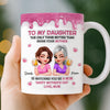 Custom 3D Inflated Effect Printed Mug - Personalized Mother's Day Gifts For Mom, Daughter - Mom And Daughter Forever Bonded