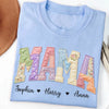 Custom Unisex T-shirt, Premium T-shirt, Hoodie - Personalized Mother's Day Birthday Gifts For Mom, Grandma - Generations Of Love