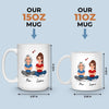Custom 3D Inflated Effect Printed Mug - Personalized Mother's Day Gifts For Mom, Daughter - Mom And Daughter Always