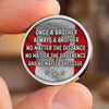 Custom Pocket Hug - Personalized Birthday Gifts For Brother - Always My Brother No Matter The Issue