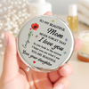 Custom Compact Mirror - Personalized Mother's Day Birthday Gifts For Mom - Thank You For Being You, Mom