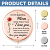 Custom Compact Mirror - Personalized Mother's Day Birthday Gifts For Mom - Thank You For Being You, Mom