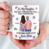 Custom 3D Inflated Effect Printed Mug - Personalized Mother's Day Gifts For Mom, Daughter - Forever My Girl