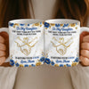 Custom 3D Inflated Effect Printed Mug - Personalized Mother's Day Gifts For Mom, Daughter - A Daughter Brightens Life