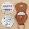 New Arrival, Custom Pocket Hug - Personalized Anniversary Wedding Gifts For Husband And Wife, Him And Her - Let Me Hold Your Hand AMZ