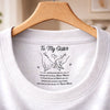 Custom Inside Neck Print T-Shirt - Personalized Best Friend Birthday Gifts For Women, Besties, Sisters, BFF - You’re My Forever Person