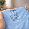 Custom Inside Neck Print T-Shirt - Personalized Best Friend Birthday Gifts For Women, Besties, Sisters, BFF - You’re My Forever Person