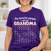Custom Unisex T-shirt, Premium T-shirt, Hoodie - Personalized Mother's Day Birthday Gifts For Mom, Grandma - Love Begins With Grandma
