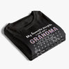 Custom Word Search Puzzle T-shirt, Premium T-shirt, Hoodie - Personalized Mother's Day Birthday Gifts For Mom, Grandma - My Favorite People Made Me Grandma