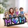 Custom 2-Layered Wooden Plaque - Personalized Mother's Day Birthday Gifts For Mom, Grandma - Blessed With You