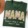 Custom Faux Embroidery Unisex T-shirt, Premium T-shirt, Hoodie - Personalized Mother's Day Birthday Gifts For Mom, Grandma - A Little Vintage, A Lot Of Love