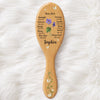 Custom Birth Month Flower Hair Brush - Personalized Thank You Graduation Birthday Gifts For Her, Friends, Sisters, Daughters, Mother, Bridesmaid - You Were Meant To Shine