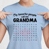 Custom Word Search Puzzle Unisex T-shirt, Premium T-shirt, Hoodie - Personalized Mother's Day Birthday Gifts For Mom, Grandma - Find The Words Feel The Love