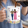 Custom 3D Inflated Effect Printed Mug - Personalized Mother's Day Birthday Gifts For Mom, Daughter - Like Mother, Like Bestie