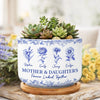 Custom Home Decor Ceramic Plant Pot - Personalized Mother's Day Gifts For Mom, Daughter, Son - Mom You Mean Everything