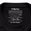 Custom Inside Neck Print T-Shirt - Personalized Father's Day Birthday Gifts For Dad, Daughter - Always Your Little Kid