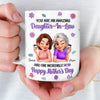 Custom 3D Inflated Effect Printed Mug - Personalized Mother's Day Birthday Gifts For Daughter-In-Law - Our Family Is Better With You