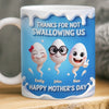 Custom 3D Inflated Effect Printed Mug - Personalized Funny Mother's Day Birthday Gifts For Mom - The Chaos Squad Says Hi