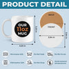 Custom 3D Inflated Effect Printed Mug And Coaster Set - Personalized Mother's Day Birthday Gifts For Mom, Grandma - Mom Holds Us Together