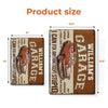 Custom Home Decor Metal Sign - Personalized Father's Day Birthday Gifts For Men, Man Cave, Dad, Grandpa - My Garage, My Rules
