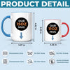 Custom Accent Mug - Personalized Funny Gifts For Teachers - Teacher’s Daily Soundtrack