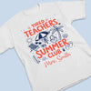 Custom T-shirt, Premium T-shirt, Hoodie - Personalized Summer Vacation And Travel Gifts For Teachers - Tired Teacher, Rested Soul Loading