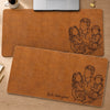 Custom Photo Desk Mat - Personalized Father's Day Birthday Gifts For Dad, Grandpa - Dad’s Love Holds Us Together