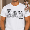 Custom Photo T-shirt, Hoodie - Personalized Father's Day Birthday Gifts For Dad, Grandpa - Best Dad In The World