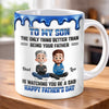 Custom 3D Inflated Effect Printed Mug - Personalized Father's day Birthday Gifts For Son, Dad, Mom - Strong Roots Strong Family