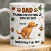 Custom Mug - Personalized Father's Day Gifts For Dog Cat Lovers, Dog Dad And Mom, Cat Owners - Home Is Where Pets Are