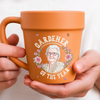 Custom Photo Plant Pot Ceramic Mug - Personalized Birthday Garden Gifts For Gardeners - My Morning Garden Escape