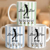Custom Mug - Personalized Father's Day Birthday Golf Gifts For Dad, Grandpa - Swing Easy Enjoy Life