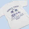 Custom T-shirt, Premium T-shirt, Hoodie - Personalized Summer Vacation And Travel Gifts For Best Friends, Family - Forever A Beach Girl