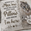 Custom Photo Four Paws, One Heart - Memorial Personalized Custom Pillow - Sympathy Gift For Pet Owners, Pet Lovers