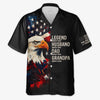 Custom Unisex Tropical Hawaiian Aloha Shirt - Personalized America 250th Anniversary Father's Day Gifts For Dad, Grandpa - Strong Fathers Strong Families